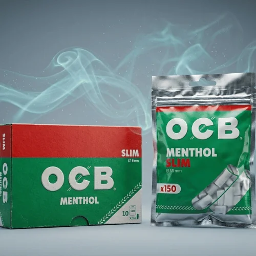OCB Slim Mentol Poşet Sigara Sarma Filtresi