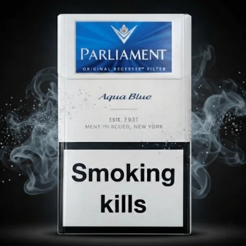 Parliament Aqua Blue sigara FREESHOP