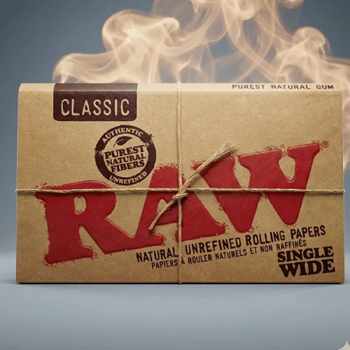 RAW Classic Single Wide Çiftli Sarma Kağıdı