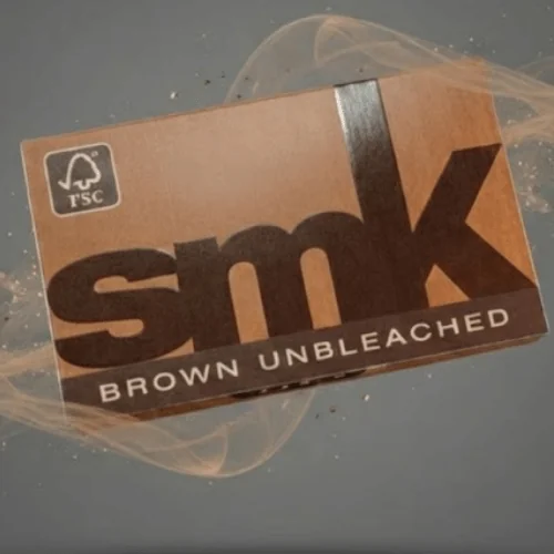 SMK Brown Unbleached Double Feed sigara kağıdı