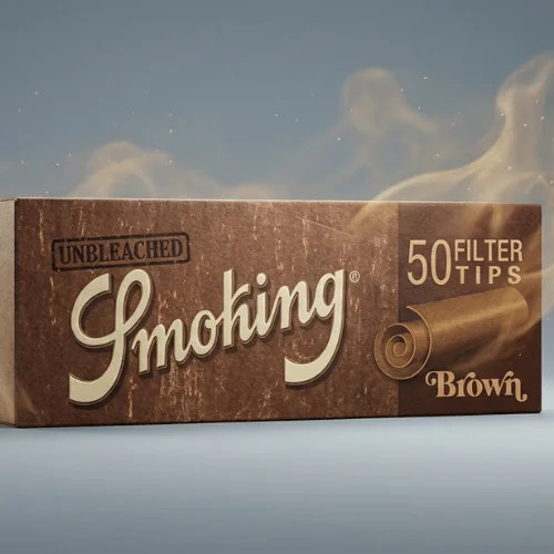 Smoking Brown Filter Tips - 50 adet Zıvana