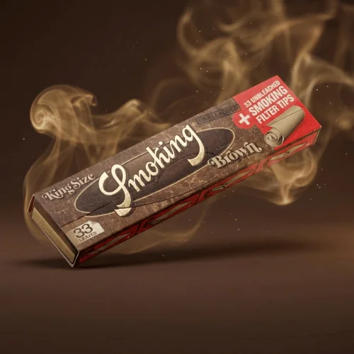 Smoking Brown King Size Zıvanalı Sigara Kağıdı