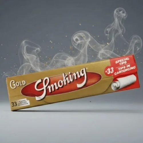 Smoking Gold King Size uzun sigara kağıdı + Zıvanalı