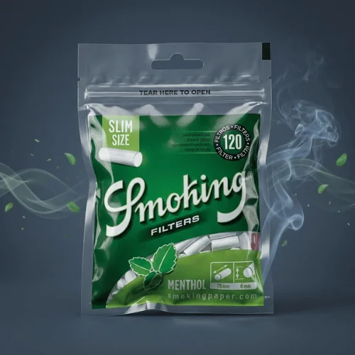 Smoking Slim Mentollü Poşet Sigara Sarma Filtresi