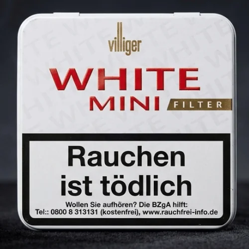 Villiger White Mini - Metal Kutulu