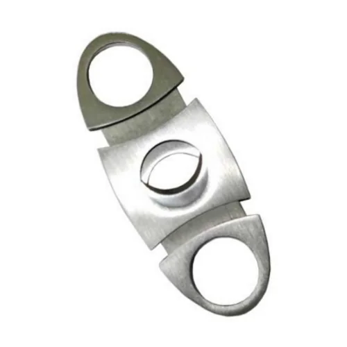 Çelik Puro makası - Brushed Steel - 2