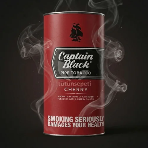 Captain Black Cherry Pipo Tütünü - Vişne aromalı