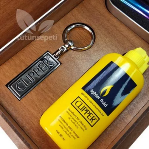 Clipper Fitilli Çelik çakmak seti - 4 Renk - 3