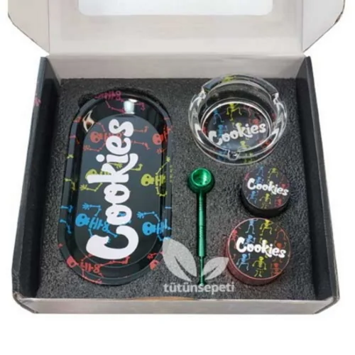 Cookies Temalı Tütün seti - 4