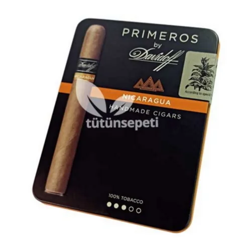 Davidoff Primeros Nicaragua Puro - 6's Metal Kutu - 2