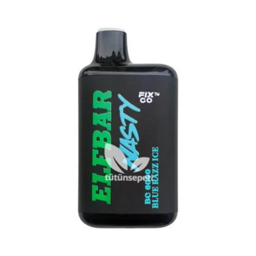 Elf Bar BC6000 Blue Razz Ice Puff - Nasty