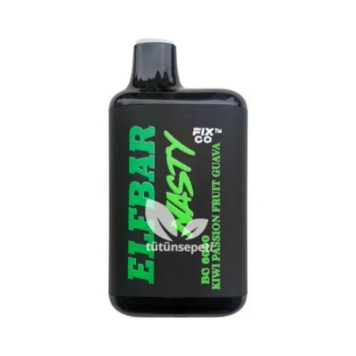 Elf Bar BC6000 Kiwi Passion Fruit Guava Puff - Nasty