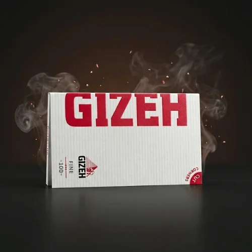 Gizeh Fine Double sarma kağıdı Kırmızı - 20'li Box
