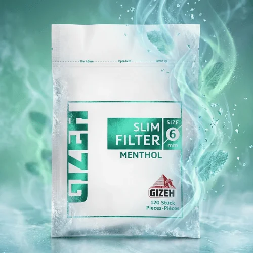 Gizeh Slim Mentol Poşet Sigara Sarma Filtresi