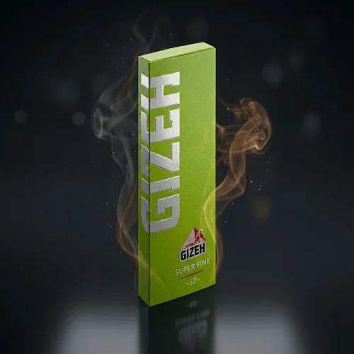 Gizeh Yeşil Super Fine Sigara Kağıdı  - Tekli