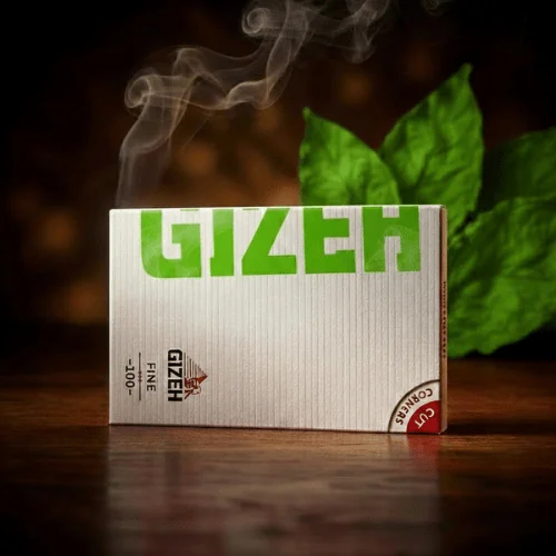 Gizeh Super Fine Double sarma kağıdı Yeşil - 20'li Box