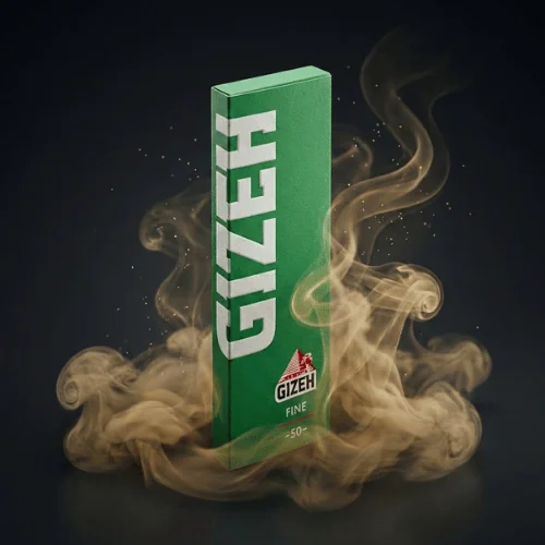 Gizeh Sigara Kağıdı Koyu Yeşil Fine - Tekli