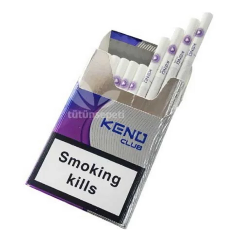 Keno Club Blueberry Mint Click sigara - Yabanmersini ve Nane - 2