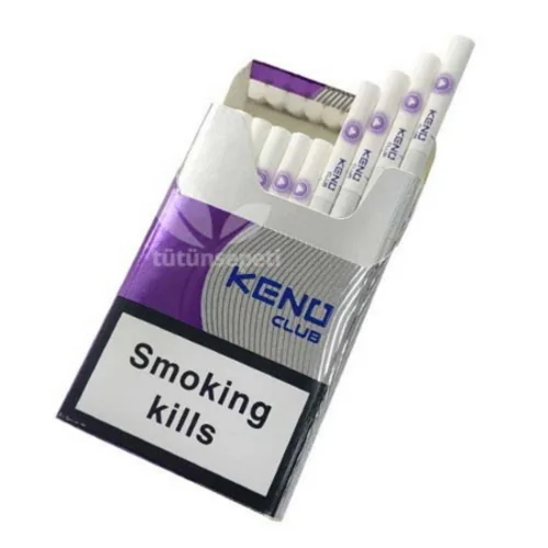 Keno Club Grape Click superslim ithal sigara - Siyah Üzüm - 2