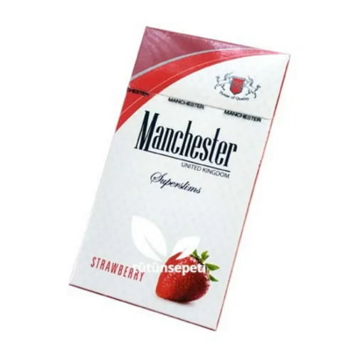 Manchester Superslims Strawberry sigara - Çilek aromalı - 2