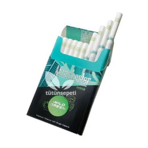 Manchester Wild Green Nano Superslim - Mentol aromalı - 2