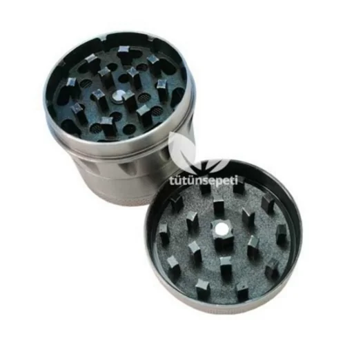 Premium Metal Tütün Öğütücü 1 - Çift Bölmeli - 2
