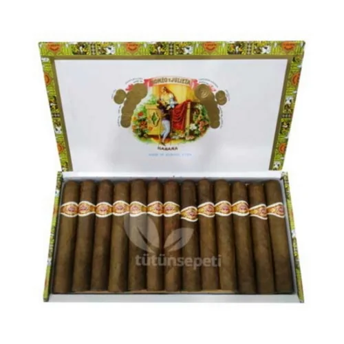 Romeo y Julieta 25 Robustos 25's Ahşap Kutu DOMİNİC