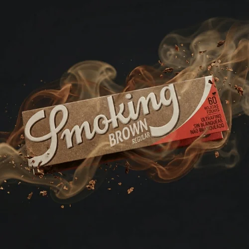 Smoking Regular Brown Sigara Kağıdı -Tekli