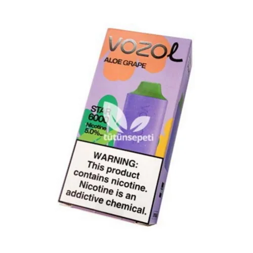 Vozol Star 6000 Aloe Grape Puff - 4