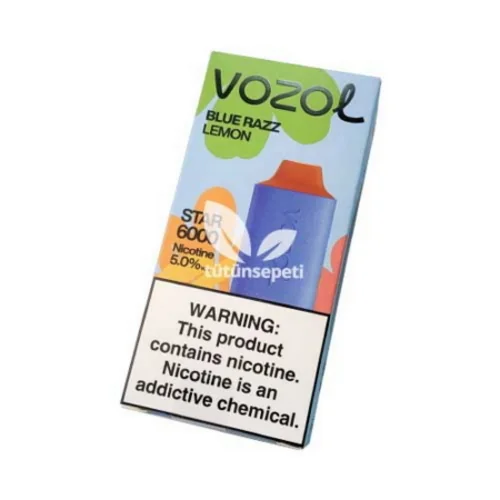 Vozol Star 6000 Blue Razz Lemon Puff - 4