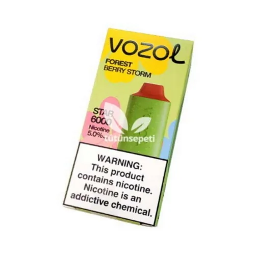 Vozol Star 6000 Forest Berry Storm Puff - 4