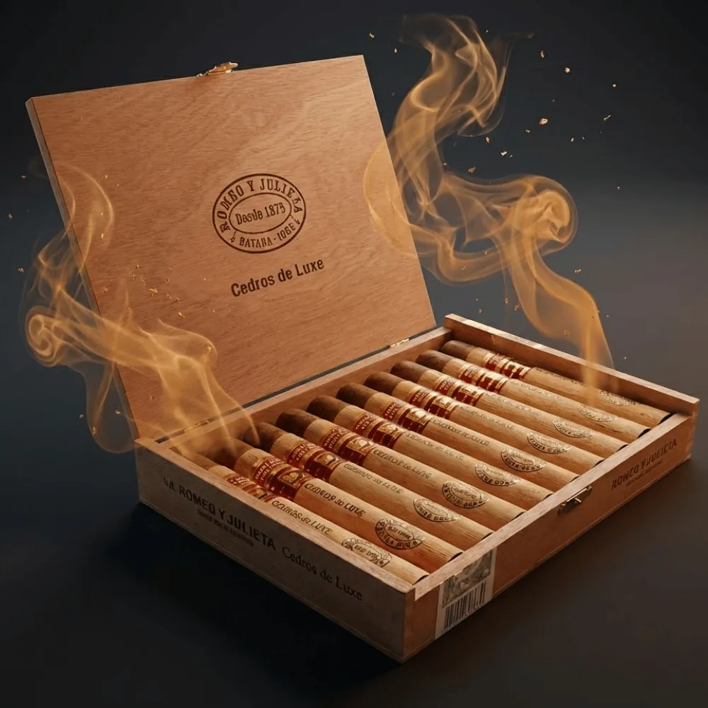 Romeo Y Julieta Cedros de Luxe (CDH) Puro 10's  FREESHOP (Kopya)