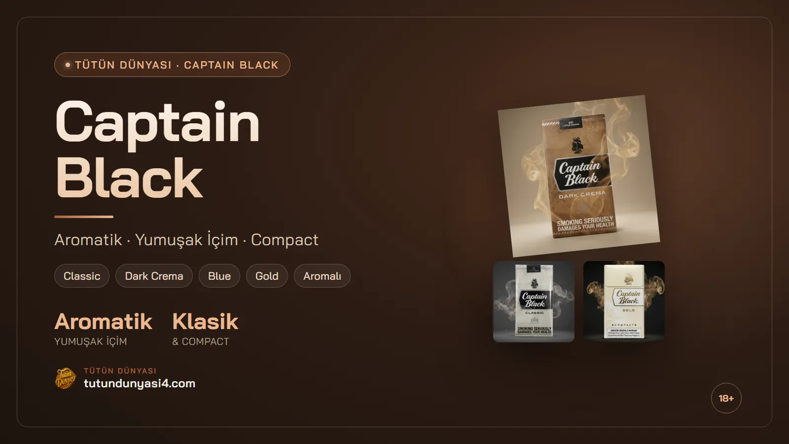 Captain Black Sigara: Aromatik İçimin Adı