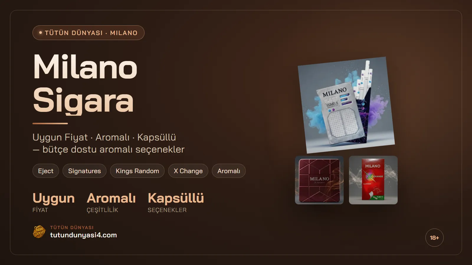 Milano Sigara: Uygun Fiyatlı Aromalı Seçenekler